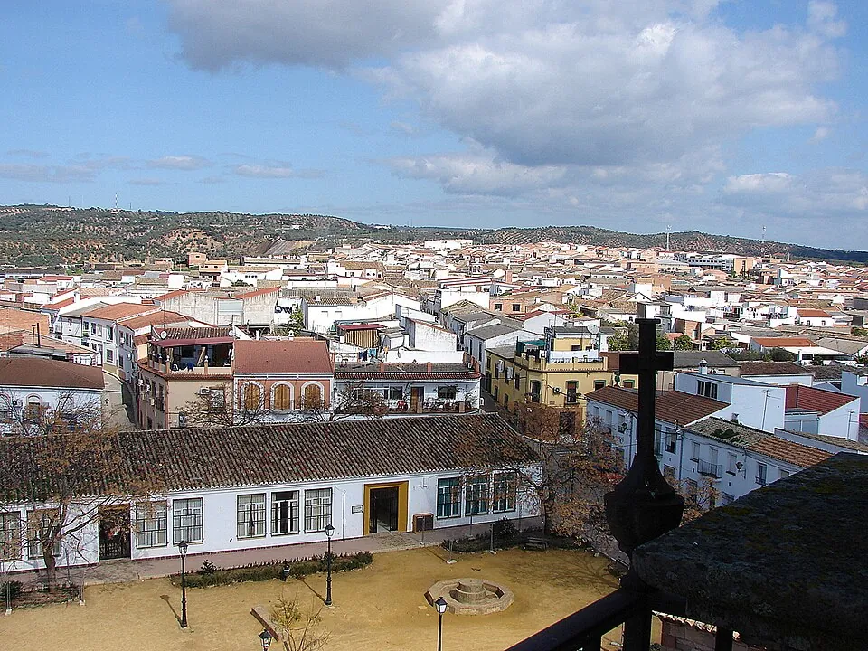 Adamuz seen from the church.