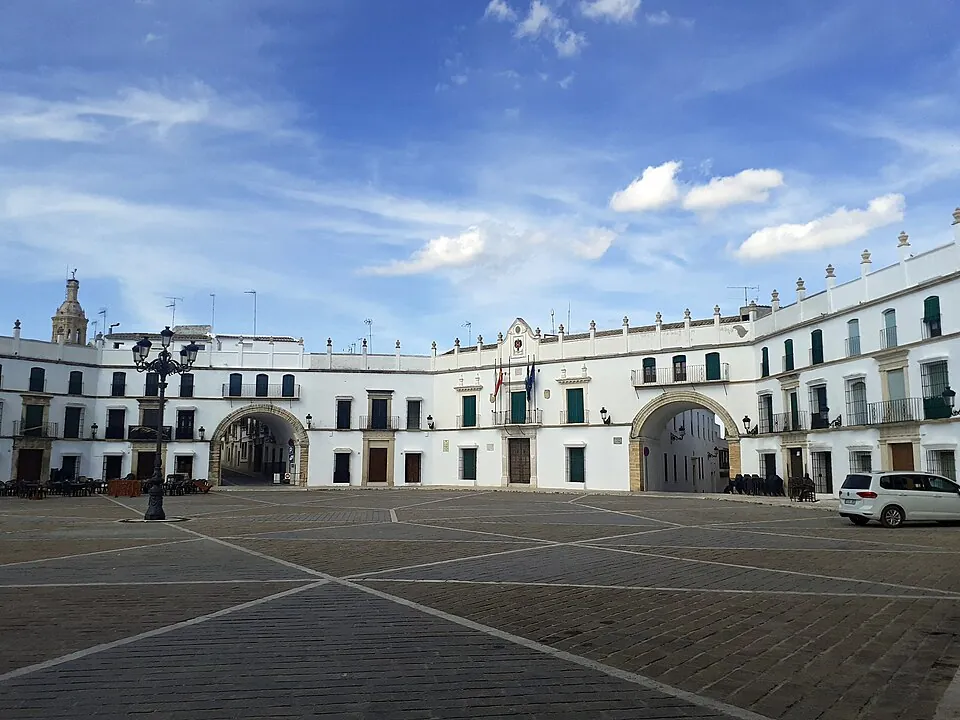 The Plaza de San José in Aguilar de la Frontera.