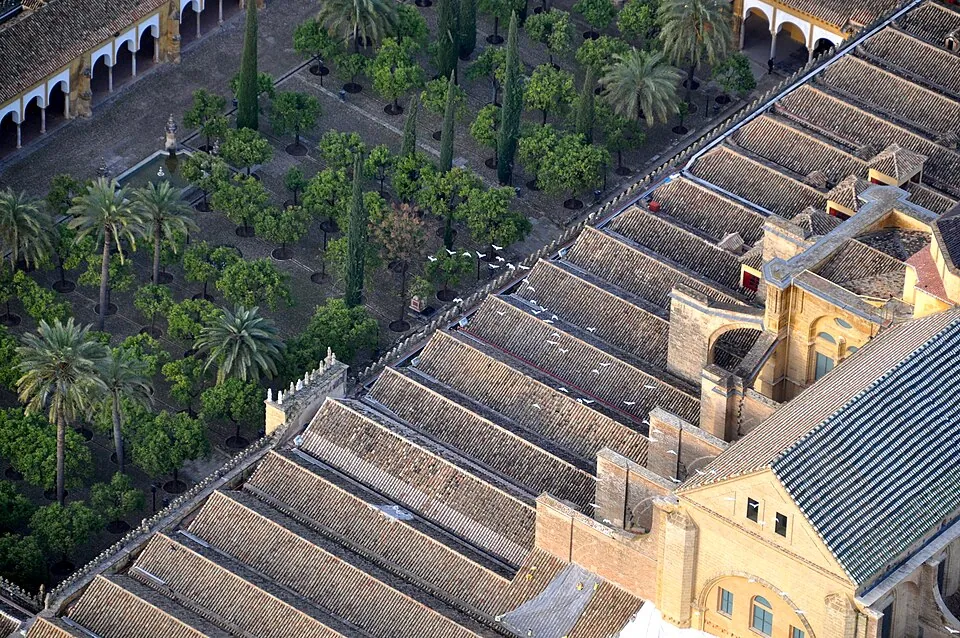 Rooftops of the Mosque-Cathedral and the Courtyard of the Orange Trees.