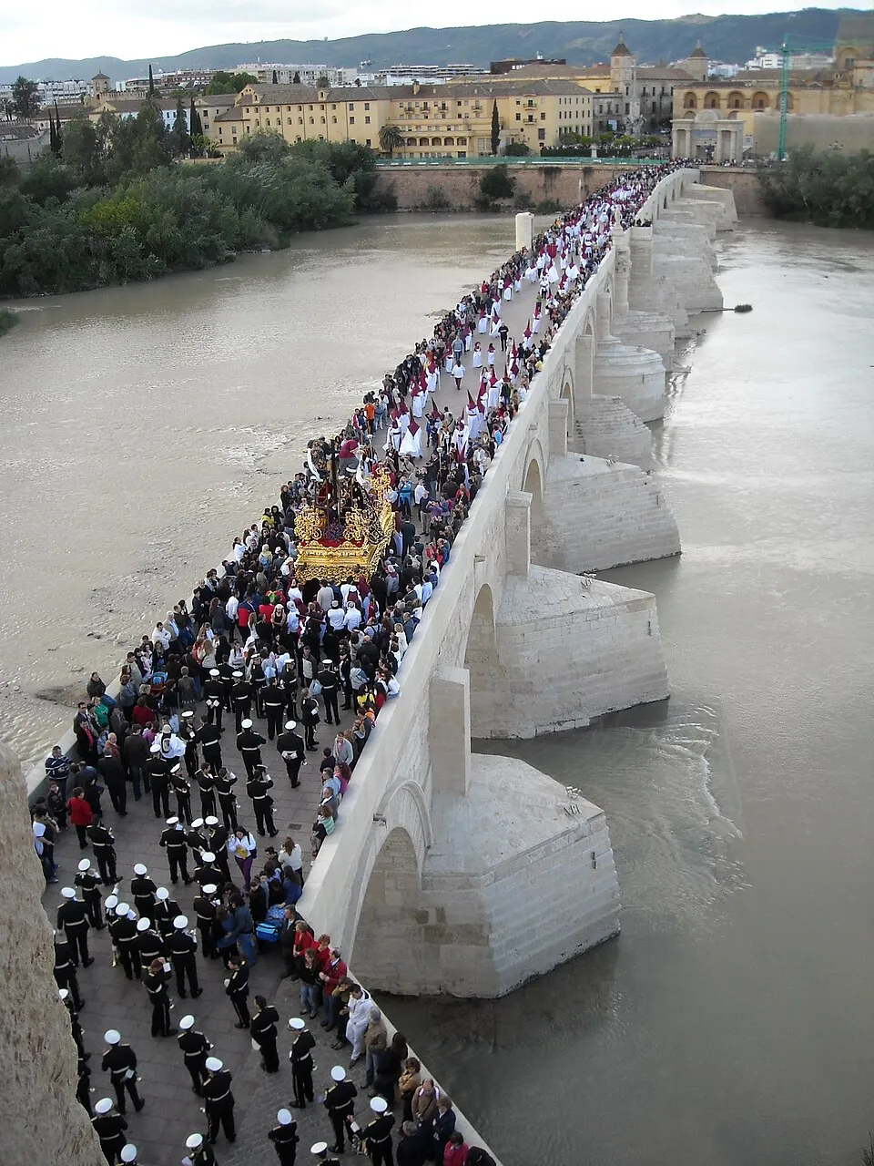 A Holy Week procession in Córdoba.